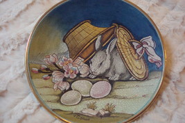 &quot;1973 Easter&quot; by Tiziano, Veneto Flair Italy hand etched and painted [am15] - $44.55