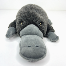 Nat &amp; Jules Platypus Plush RARE Stuffed Animal Toy Gray Fur Demdaco 16&quot; - £15.48 GBP
