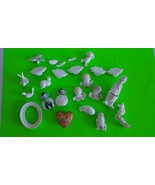 Ready to paint ceramic bisque Lot of multiple theme angel animals figure... - $380.59 MXN