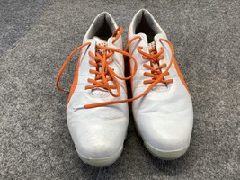 Puma Ignite Golf Shoes Mens 11 White Orange PWRCool - £18.65 GBP