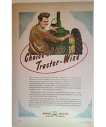 1951 John Deere Choice of the Tractor Wise Magazine Ad - £16.14 GBP