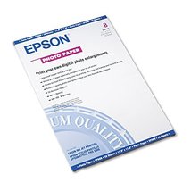 Epson S041156 Glossy Photo Paper, 52 lbs., Glossy, 11 x 17 (Pack of 20 S... - £33.44 GBP