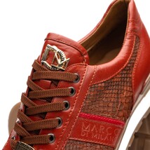 Brescia Snake And Classic Calfskin Fashion Sneaker Men's Antique Cognac image 4