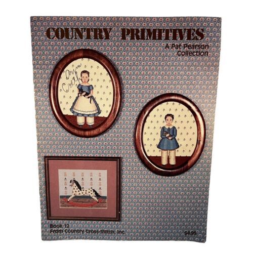 Primary image for Country Primitives A Pat Pearson Collection Cross Stitch Pattern Book 12