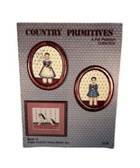 Country Primitives A Pat Pearson Collection Cross Stitch Pattern Book 12 - £4.60 GBP