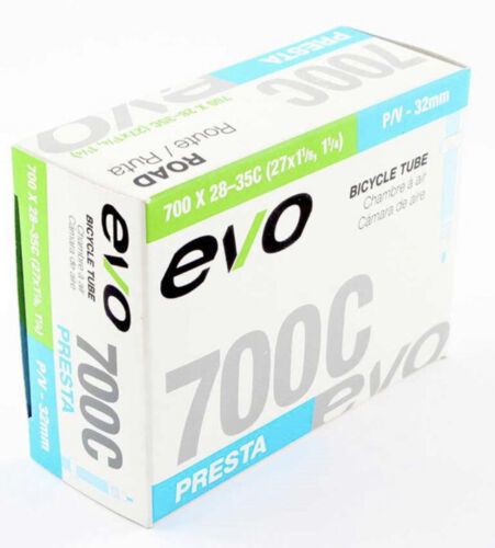 Primary image for EVO BIKE TUBE 700 x 18-25C (27X1) PRESTA 32mm-NEW-SHIPS N 24 HOURS