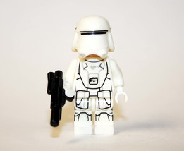 Minifigure Custom Toy First Order Snowtrooper Star Wars Stormtrooper - $7.08