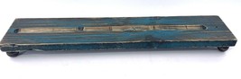 Handmade Incense Burner Stick Holder Farmhouse Wooden Ash 20&quot; Distressed... - $49.49