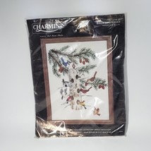 Janlynn Charmin Birch BirdFeeder Birds Crewel Embroidery 12x16 Kit #19-2... - $21.95