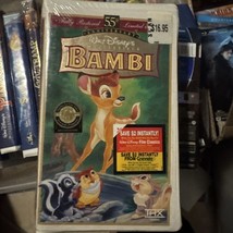 Walt Disney&#39;s BAMBIE 55th Anniversary Masterpiece (VHS, Limited Edition)... - $8.21 CAD