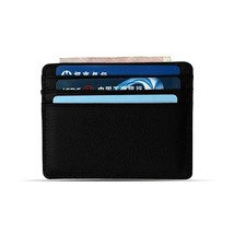 Genuine Leather Slim Credit Card Case Wallet  - £7.99 GBP