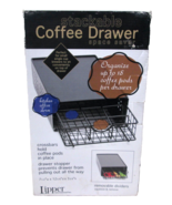 New Lipper International Stackable Coffee Drawer Space Saver - Black - $361.56 MXN