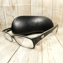 Ray-Ban Gloss Black Over Clear Eyeglasses FRAMES w/Case - RB5092 2034 52-15-135 - £28.00 GBP