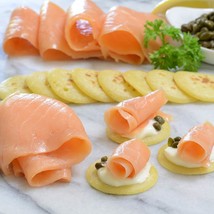 Scottish Smoked Salmon - Hand-Sliced - Kosher - 3 x 8.0 oz - £69.75 GBP
