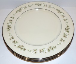EXQUISITE SET OF 4 LENOX CHINA BROOKDALE 10 1/2&quot; DINNER PLATES - $64.34