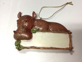 December Diamonds ornament You can personalize 79-00033 Hippo safari ani... - $156.05 MXN