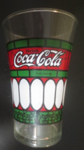 Drink Coca-Cola Flair Tiffany Glass 16 oz - £3.31 GBP