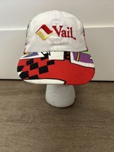 Vtg Vail 80&#39;s Cotton Adjustable Hat Cap Multiple Color Colorado Ski Yupoong - $30.00