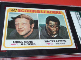 1978 TOPPS  1977  SCORE LEADERS # 334  WALTER  PAYTON  SGC  86   BEARS  ... - £51.50 GBP