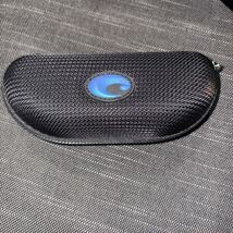 COSTA DEL MAR Black Sunglasses Zipper Hard Clamshell Holder NO Glasses C... - $9.90