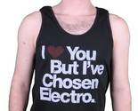 I Love You But i &#39; Ve Chosen Electro Negro Camiseta de Tirantes - $11.14