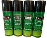 4 Cans Brut Classic Scent Spray DEODORANT Anti-perspirant 4 Oz Exp 10/2024 - £19.97 GBP
