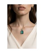 Navajo Alfred Martinez Sterling Silver Turquoise Pendant - $188.10