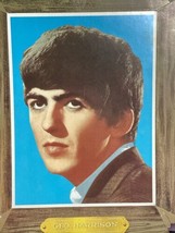 Beatles George Harrison Whitman Publishing Paper Punch Cut out Rare Photo 1964 - £23.36 GBP