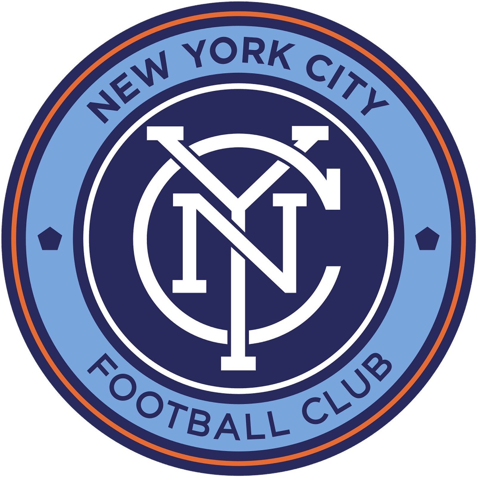 New York City F.C. USA MLS Soccer Decal Sticker Vehicle Window Laptop Wall - $2.99 - $10.39