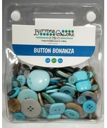 Ocean Tide Blue Turquoise Button Bonanza Buttons Galore - £9.40 GBP