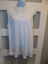 LILLY PULITZER RESORT WHITE ILSA TANK SIZE XL WOMEN&#39;S NEW - £35.96 GBP