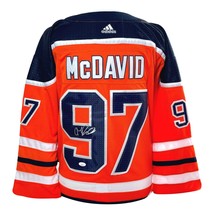 Connor McDavid Autographed Edmonton Oilers Jersey JSA LOA Signed Orange ... - £1,150.81 GBP