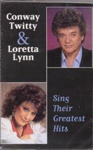 Sing Their Greatest Hits [Audio Cassette] Conway Twitty and Loretta Lynn - £5.92 GBP