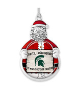 62010 From the Heart Santa I Can Explain Ornament Michigan State Spartans - $19.79