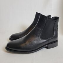 Thursday Boot Company Men’s Cavalier Chelsea Ankle Boot Black Leather Si... - $84.14