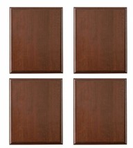 Pack of 4 Cherry Finish Blank Wood Plaque 6&quot; x 8&quot; Only $6.95 each (PL50) - $27.80