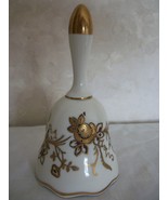 Collectible Porcelain Gol Plated Bell (#0005)  - $42.38 CAD