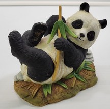 M) Andrea by Sadek Panda With Bamboo 5932 Porcelain Figurine Made In Japan - £11.65 GBP