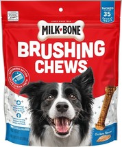 Milk-Bone Original Brushing Chews Daily Dental Dog Treats, Small/Medium - $364.41 MXN