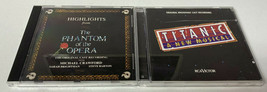 Titanic &amp; Phantom of the Opera (Both Original Casts) Broadway Muscial CD... - £5.58 GBP