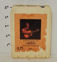 1970 United Artists 8 Track Tape The Best Of Gordon Lightfoot U-8218 - $14.80