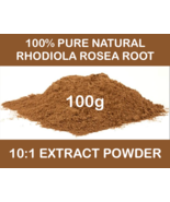 100% PURE - NATURAL - RHODIOLA ROSEA ROOT - ROSAVINS - 10:1 EXTRACT POWDER  100g - $26.99