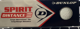 DUNLOP SPIRIT DISTANCE GOLF BALLS - 3 PACK - $12.75