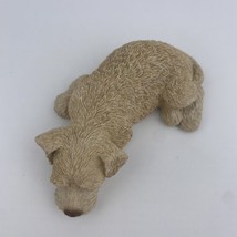 1986 Sandicast Lil  Puppy Dog Figurine Sculpture Vintage Sandra Brue Signed - £18.36 GBP