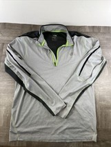 The North Face Shirt Mens Small Gray Long Sleeve 1/4 Zip  - £12.53 GBP