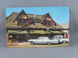 Vintage Postcard - Yuletide Store Solvang California - Woody Gillette - £11.78 GBP
