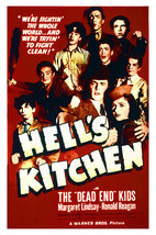 The Dead End Kids and Ronald Reagan and Margaret Lindsay in Hell's Kitchen 24x18 - £19.48 GBP