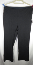 Avenue Plus Size 14-16 TALL Gray Pima Blend Bootcut Leggings - $27.50