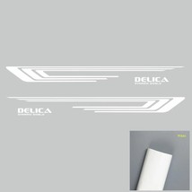 4pcs/lot Car Door Side Decor Stickers For- Delica D5 L400 OFF ROAD  Stripes Acce - £112.95 GBP