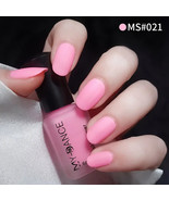 Pink Fashion Color Long Lasting Quick Dry Matte Nail Lacquer - $10.96 CAD